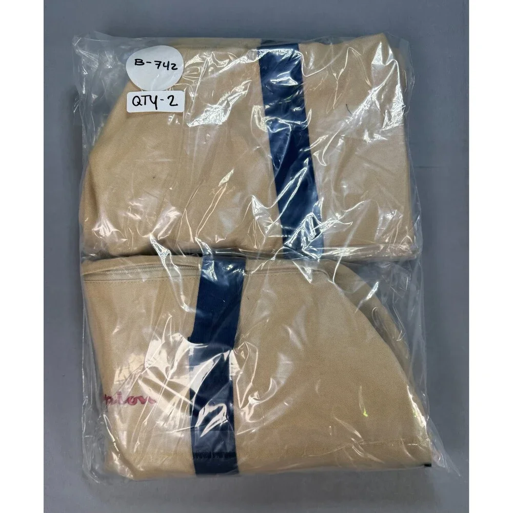 NWT Champion Canvas Duffel Bag Men's Large Tan Embroidered Logo Outdoor Gym